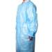 Coverall, Non-Woven, Blue, 10 Pcs.